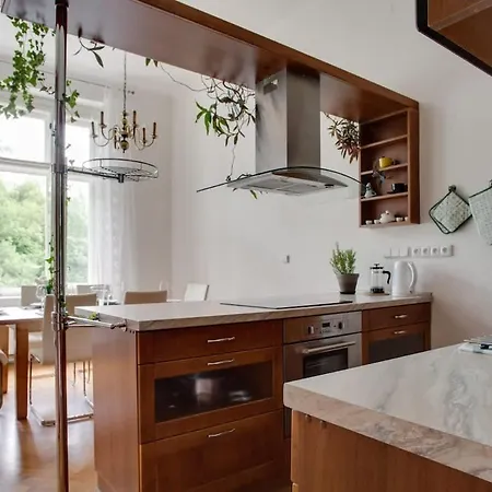 Charming 2br Garden Views In Historic Vinohrady プラハ