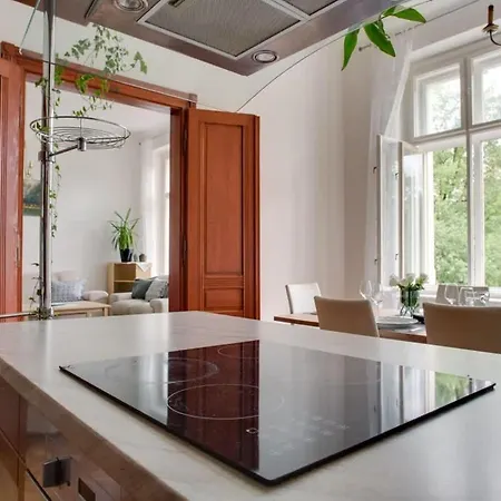 Apartment Charming 2br Garden Views In Historic Vinohrady